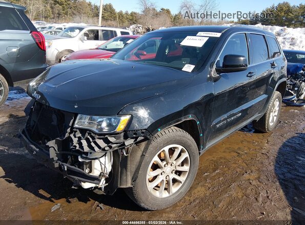 1C4RJFAG6MC590096 2021 JEEP GRAND CHEROKEE Black Առջևի ձախ երեք քառորդ տեսարան
