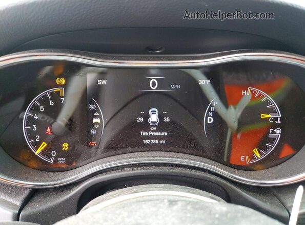 1C4RJFAG7KC629176 2019 JEEP GRAND Black Widok zestawu wskaźników