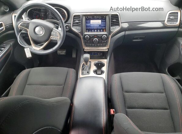 1C4RJFAGXGC435832 2016 JEEP GRAND Green Вид панелі приладів