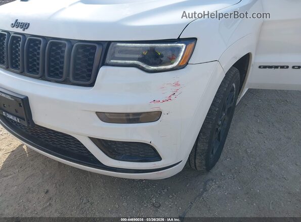 1C4RJFBG0MC767143 2021 JEEP GRAND CHEROKEE White Widok zestawu wskaźników