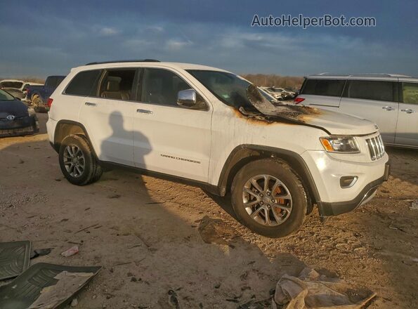1C4RJFBG1GC375695 2016 JEEP GRAND Белый Передняя правая четверть