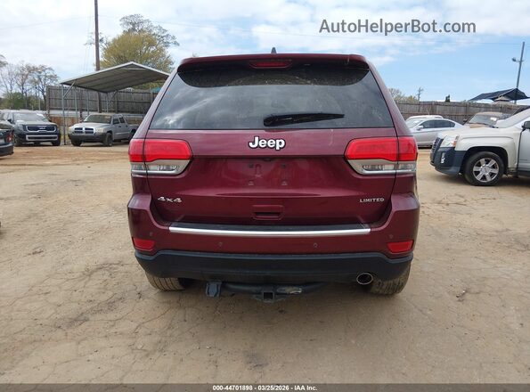 1C4RJFBG1HC787729 2017 JEEP GRAND CHEROKEE Red 