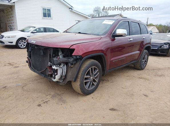 1C4RJFBG1HC787729 2017 JEEP GRAND CHEROKEE Red Передня ліва чверть