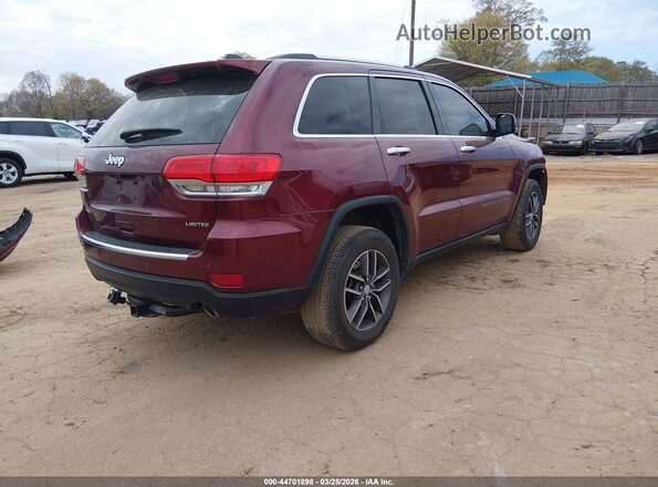 1C4RJFBG1HC787729 2017 JEEP GRAND CHEROKEE Red Задня права чверть