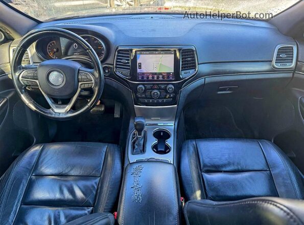 1C4RJFBG1KC542016 2019 JEEP GRAND Black ხელსაწყოთა პანელის ხედი