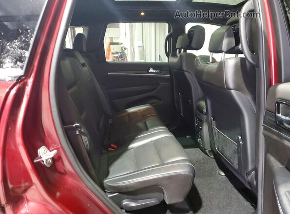 1C4RJFBG1MC706495 2021 JEEP GRAND Red Rear interior view