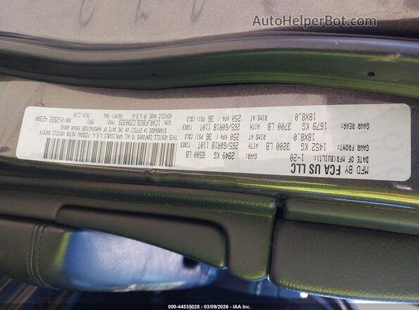 1C4RJFBG3LC290335 2020 JEEP GRAND CHEROKEE Черный Вид подкапотного пространства