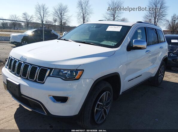 1C4RJFBG3MC862604 2021 JEEP GRAND CHEROKEE White წინა მარცხენა ხედი სამი მეოთხედიდან