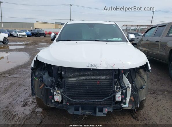 1C4RJFBG4HC947005 2017 JEEP GRAND CHEROKEE White Вид щитка приладів