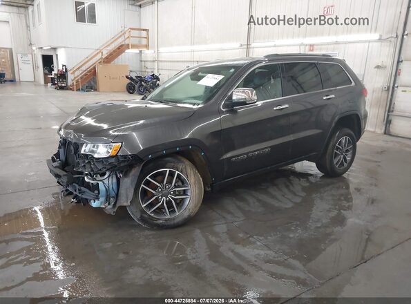 1C4RJFBG4KC693206 2019 JEEP GRAND CHEROKEE Gray წინა მარცხენა ხედი სამი მეოთხედიდან