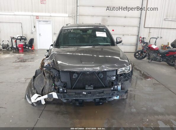 1C4RJFBG4KC693206 2019 JEEP GRAND CHEROKEE Gray უკანა სალონის ხედი