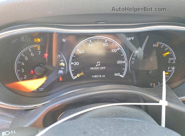 1C4RJFBG5JC347633 2018 JEEP GRAND Black Instrument cluster view