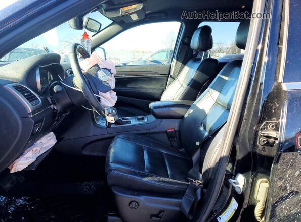 1C4RJFBG5JC347633 2018 JEEP GRAND Black Front interior view
