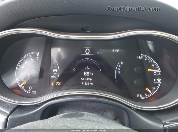 1C4RJFBG6GC490518 2016 JEEP GRAND CHEROKEE White Вид задніх сидінь
