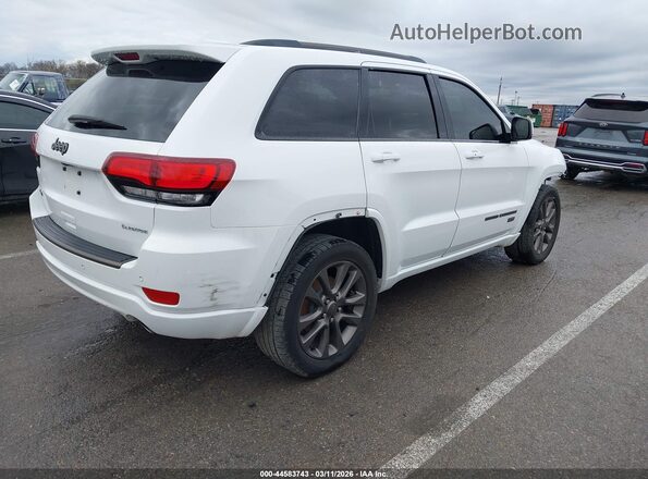 1C4RJFBG6GC490518 2016 JEEP GRAND CHEROKEE White Задня права чверть