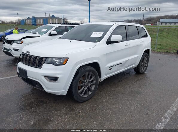 1C4RJFBG6GC490518 2016 JEEP GRAND CHEROKEE White Передня ліва чверть