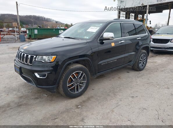 1C4RJFBG6MC779779 2021 JEEP GRAND CHEROKEE Black წინა მარცხენა ხედი სამი მეოთხედიდან