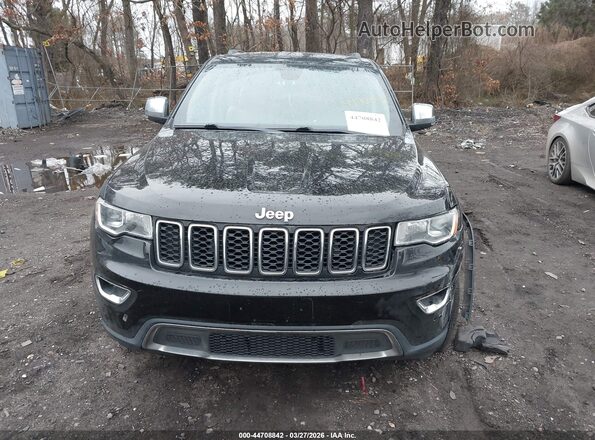 1C4RJFBG7JC363218 2018 JEEP GRAND CHEROKEE Black Սարքավորումների վահանակի տեսք