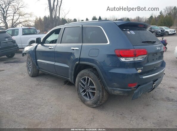 1C4RJFBG7MC548731 2021 JEEP GRAND CHEROKEE Blue Հետևի ձախ