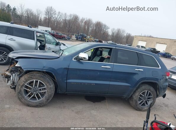 1C4RJFBG7MC548731 2021 JEEP GRAND CHEROKEE Blue Սալոնի 360 աստիճան տեսք