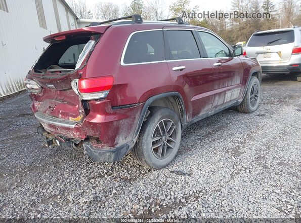1C4RJFBG8JC216079 2018 JEEP GRAND CHEROKEE Red Հետևի աջ