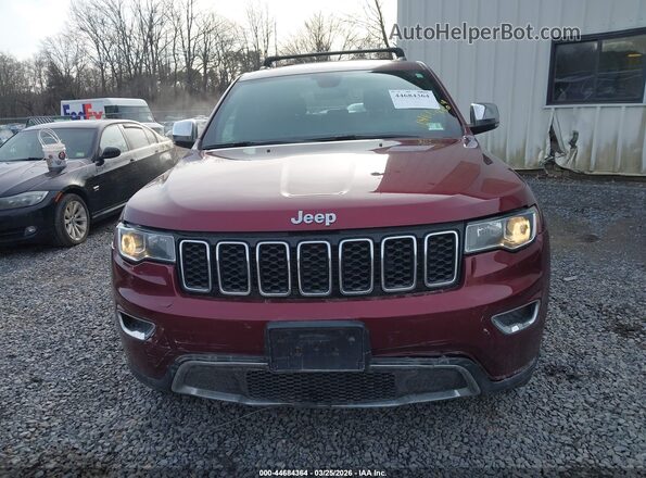 1C4RJFBG8JC216079 2018 JEEP GRAND CHEROKEE Red Սարքավորումների վահանակի տեսք