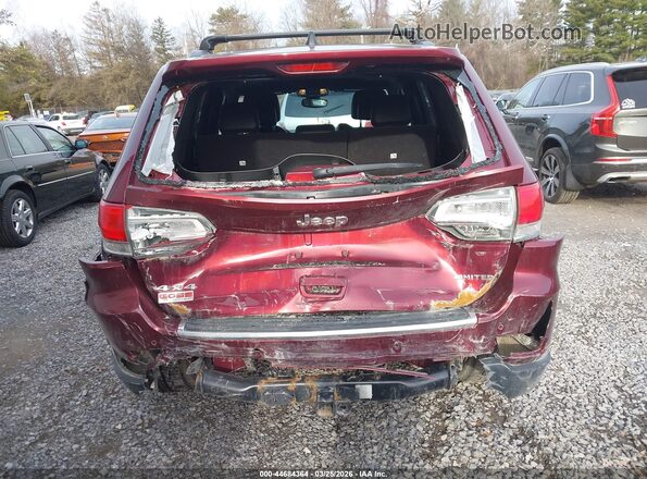 1C4RJFBG8JC216079 2018 JEEP GRAND CHEROKEE Red Դիմացի տեսք