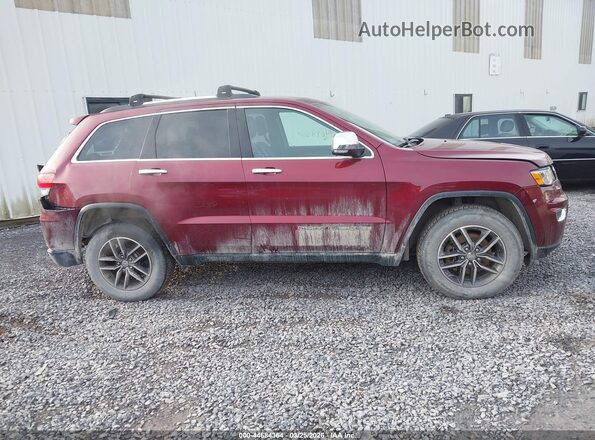 1C4RJFBG8JC216079 2018 JEEP GRAND CHEROKEE Red Սալոնի հետևի տեսք