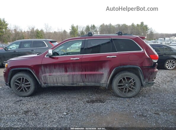 1C4RJFBG8JC216079 2018 JEEP GRAND CHEROKEE Red Սալոնի 360 աստիճան տեսք