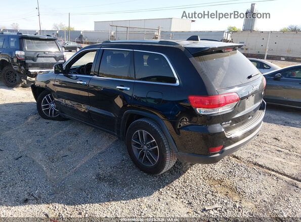 1C4RJFBG8JC258669 2018 JEEP GRAND CHEROKEE Черный Задняя левая четверть