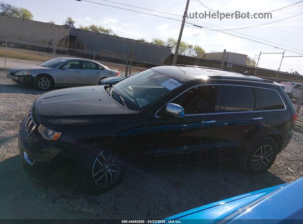 1C4RJFBG8JC258669 2018 JEEP GRAND CHEROKEE Черный Панорамный вид салона 360°