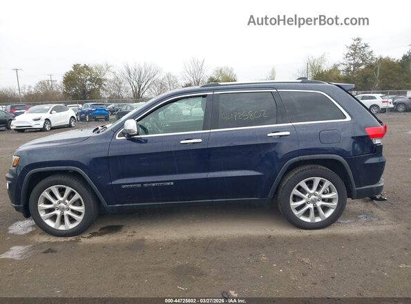1C4RJFBG9HC646004 2017 JEEP GRAND CHEROKEE Blue Панорамний вид салону 360°