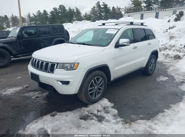 1C4RJFBG9HC863861 2017 JEEP GRAND CHEROKEE Белый Передняя левая четверть