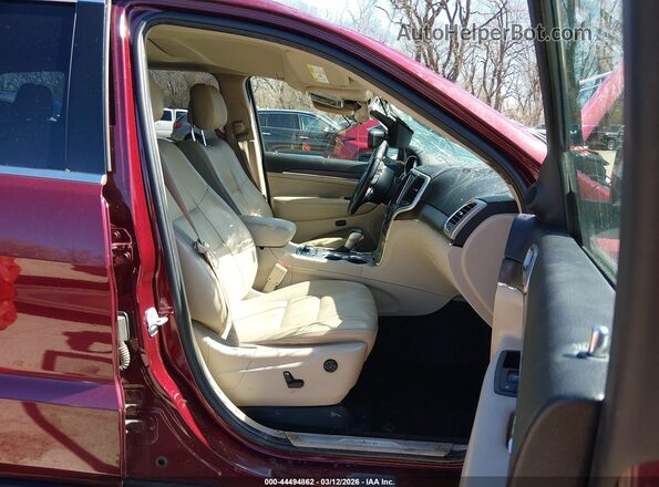 1C4RJFBGXHC663166 2017 JEEP GRAND CHEROKEE Red Vista interior delantera