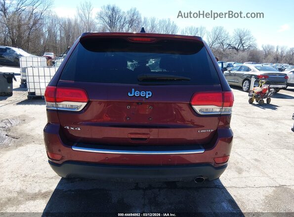 1C4RJFBGXHC663166 2017 JEEP GRAND CHEROKEE Red 