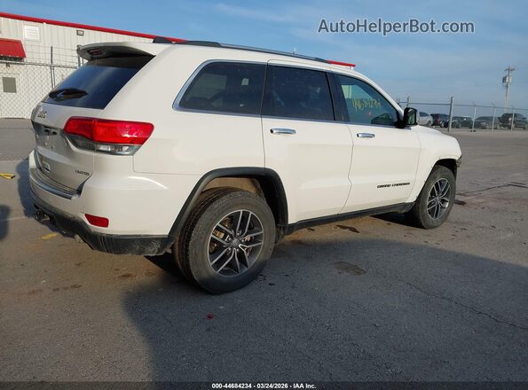 1C4RJFBGXHC819626 2017 JEEP GRAND CHEROKEE White Задня права чверть