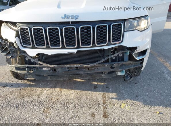 1C4RJFBGXHC819626 2017 JEEP GRAND CHEROKEE White Вид щитка приладів