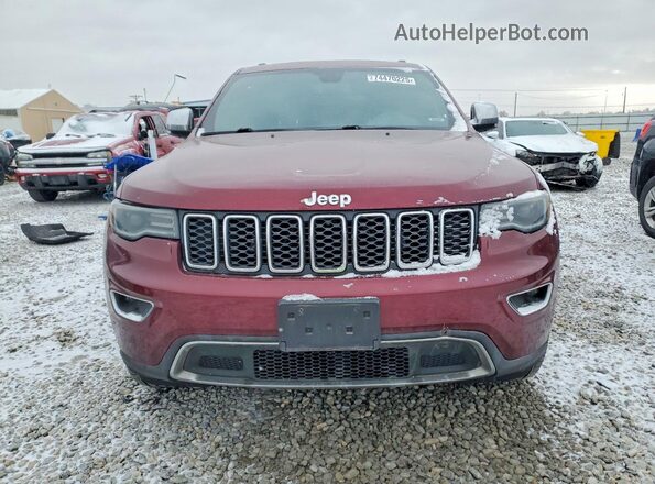 1C4RJFBGXMC583277 2021 JEEP GRAND Burgundy წინა ხედი