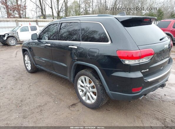 1C4RJFBT1HC823528 2017 JEEP GRAND CHEROKEE Черный Задняя левая четверть