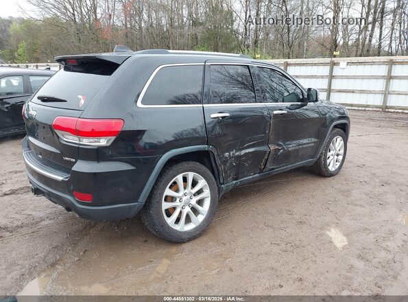 1C4RJFBT1HC823528 2017 JEEP GRAND CHEROKEE Черный Задняя правая четверть