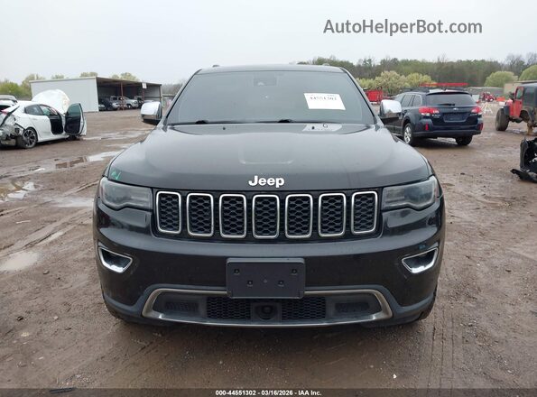 1C4RJFBT1HC823528 2017 JEEP GRAND CHEROKEE Черный Вид щитка приборов