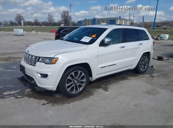 1C4RJFCG0HC772878 2017 JEEP GRAND CHEROKEE White Առջևի ձախ երեք քառորդ տեսարան