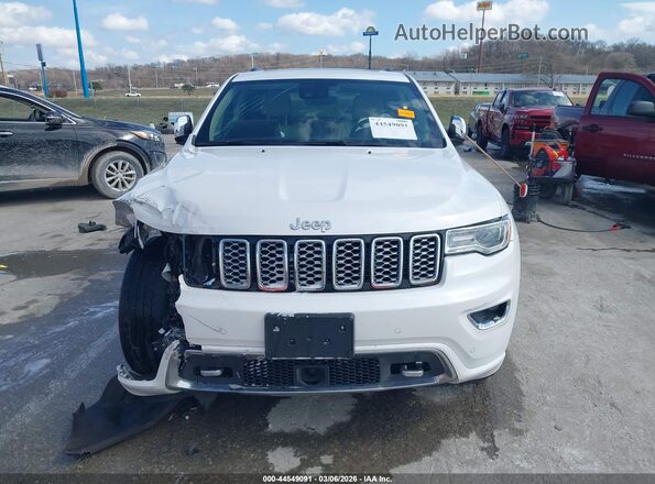 1C4RJFCG0HC772878 2017 JEEP GRAND CHEROKEE White Սարքավորումների վահանակի տեսք