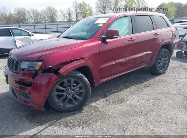 1C4RJFCG8KC700401 2019 JEEP GRAND CHEROKEE Red Vista tres cuartos delantera izquierda