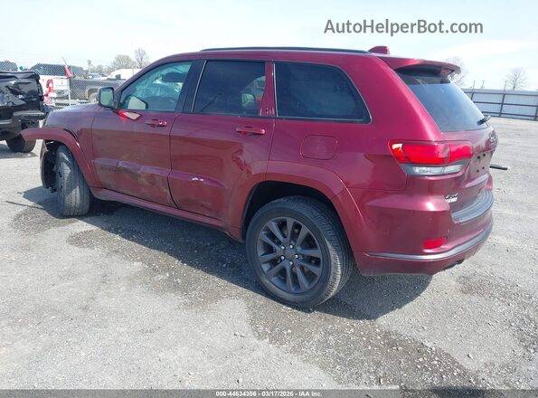 1C4RJFCG8KC700401 2019 JEEP GRAND CHEROKEE Red Trasero izquierdo