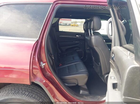 1C4RJFCG8KC700401 2019 JEEP GRAND CHEROKEE Red Vista de la etiqueta del VIN