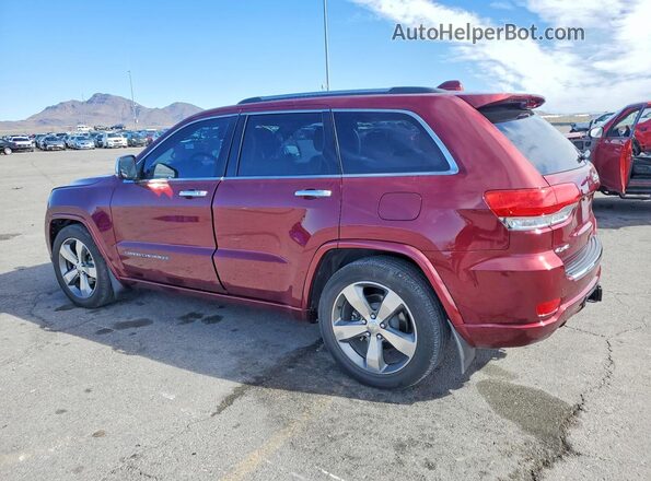 1C4RJFCGXGC366556 2016 JEEP GRAND Бордовый Задняя левая четверть
