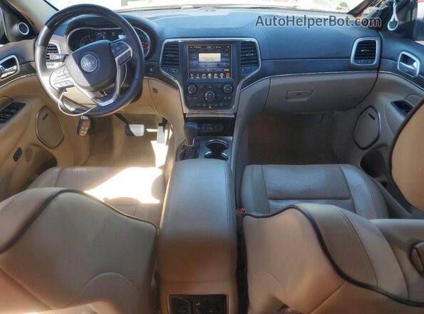 1C4RJFCGXGC366556 2016 JEEP GRAND Бордовый Вид панели приборов