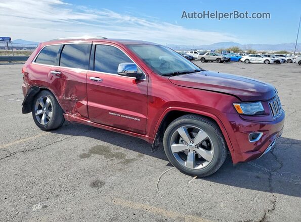 1C4RJFCGXGC366556 2016 JEEP GRAND Бордовый Передняя правая четверть