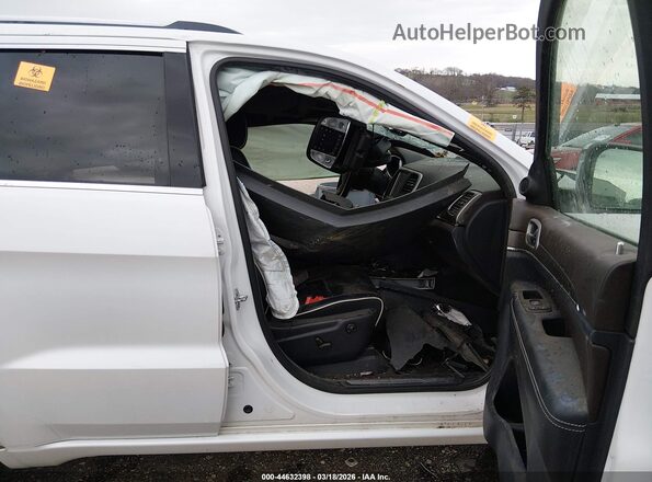 1C4RJFCGXHC755165 2017 JEEP GRAND CHEROKEE White Widok wnętrza z przodu